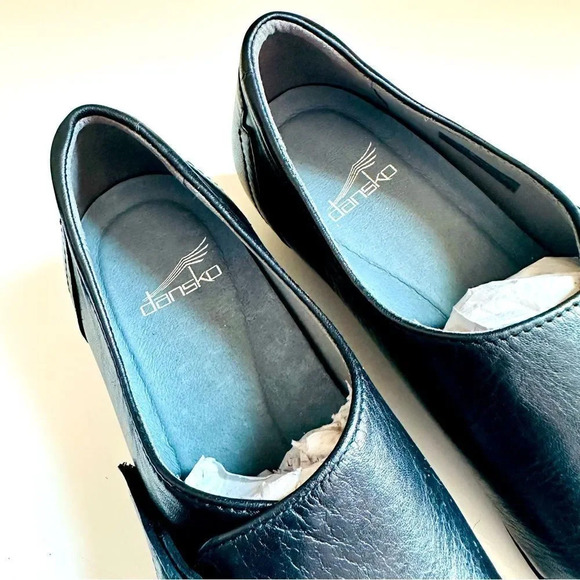 Dansko Franny Leather Hidden Stretch Slip On Loafer - Picture 8 of 10